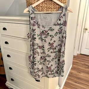 Floral Maternity Tank